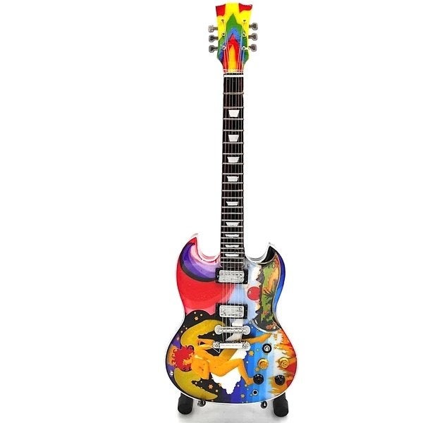 Eric Clapton Fool SG miniatuur gitaar 25cm mini guitar deco, Info@deconoord.nl, Deco Noord, Nieuw, Ophalen of Verzenden