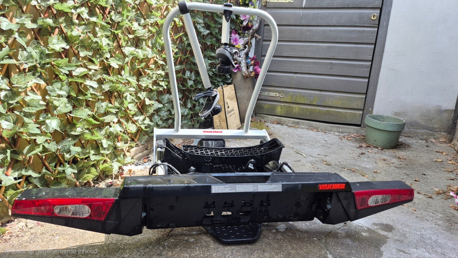 Yakima FoldClick 2 Fietsendrager (elektrische fietsen), Ophalen, Trekhaakdrager
