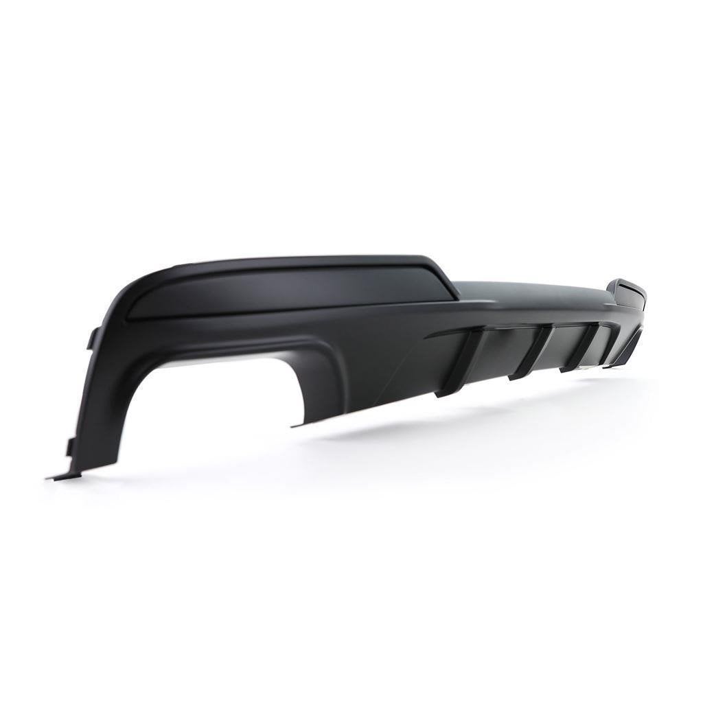 Diffuser Mat Zwart Dubbel Uitlaat Voor Bmw 5 serie F10 M Pak, Verzenden, Automotive Parts, A.parts@hotmail.nl, Trasmolenlaan 12 3447 GZ Woerden