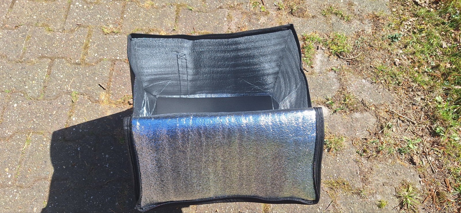 Handige zwarte koeltas voor al je uitjes, Ophalen of Verzenden, Zo goed als nieuw, Koeltas, Koelelement