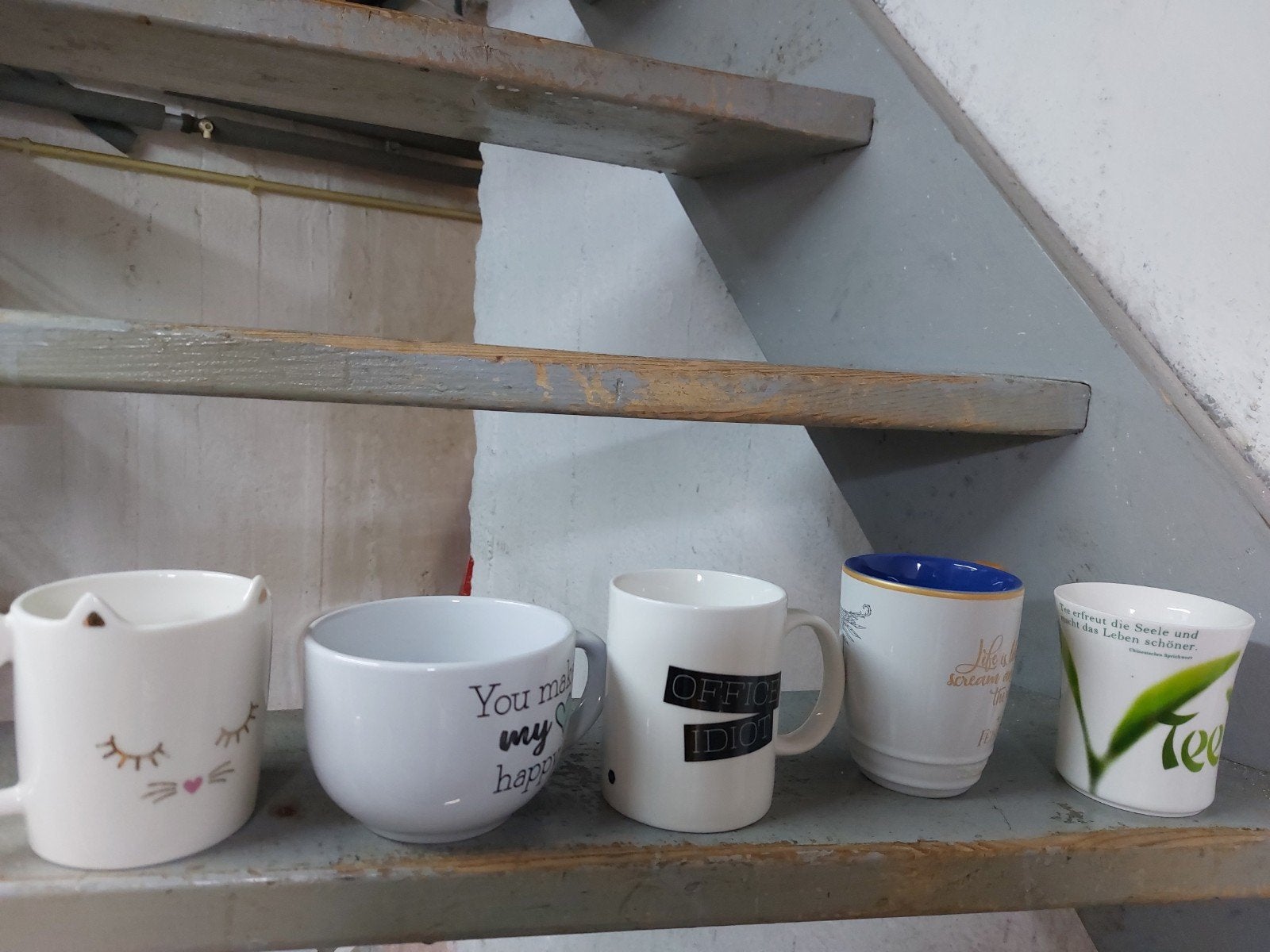 Gratis mokken - Diverse designs, Ophalen, Steen/keramiek, Meerkleurig, Overige typen