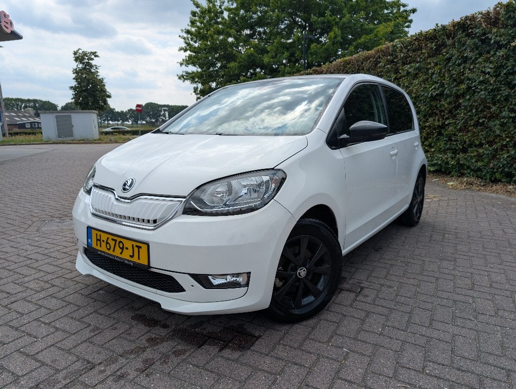 Skoda Citigo EV 83pk 2020 wit | 263 km rijbereik |, Auto's, 83 pk, 37 €/maand, Euro 6, Wit