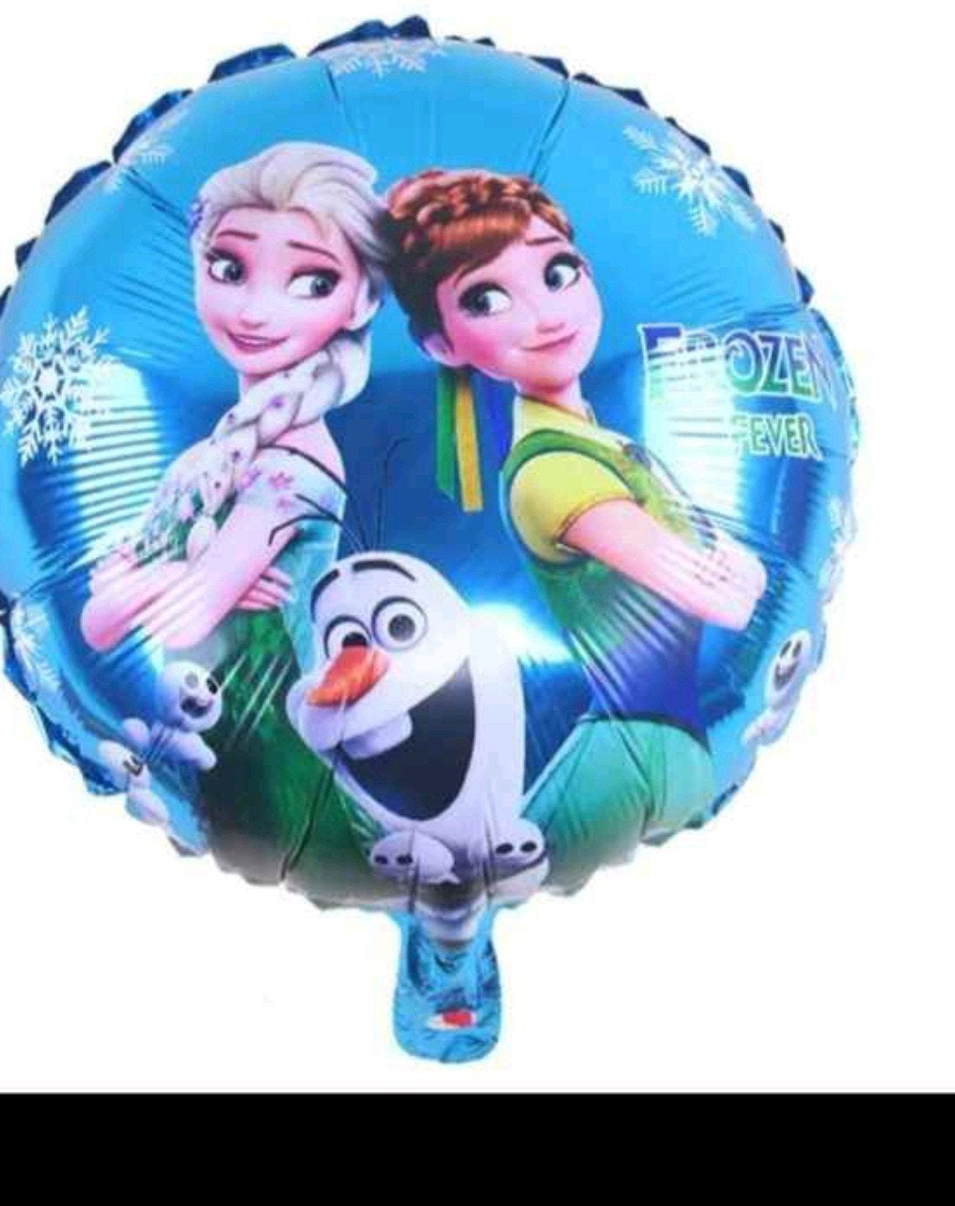 10 Frozen Fever Folieballon Elsa Anna Olaf Feestartikel, Ophalen of Verzenden, Nieuw, Feestartikel, Film of Tv