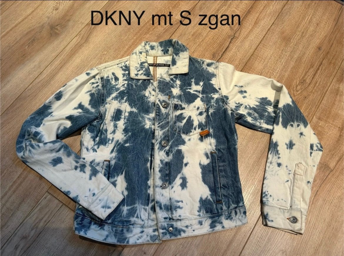 DKNY jeansjasje mt S zgan, Ophalen of Verzenden, Zo goed als nieuw, Maat 38/40 (M)