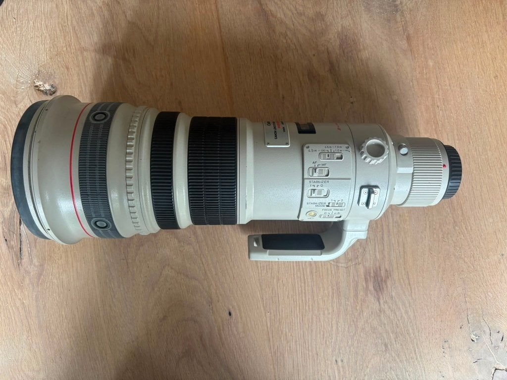 Canon EF 500mm F1:4 in goede staat, Audio, Tv en Foto, Fotografie | Lenzen en Objectieven, Ophalen, Gebruikt, Telelens