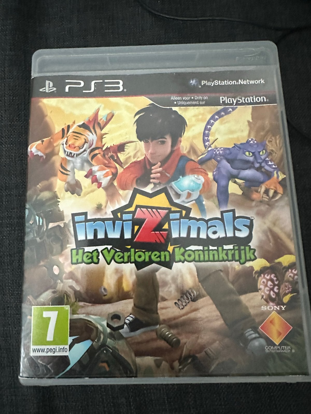 Invizimals: Het Verloren Koninkrijk PS3 (PlayStation 3), Avontuur en Actie, Online, Gebruikt, 1 speler