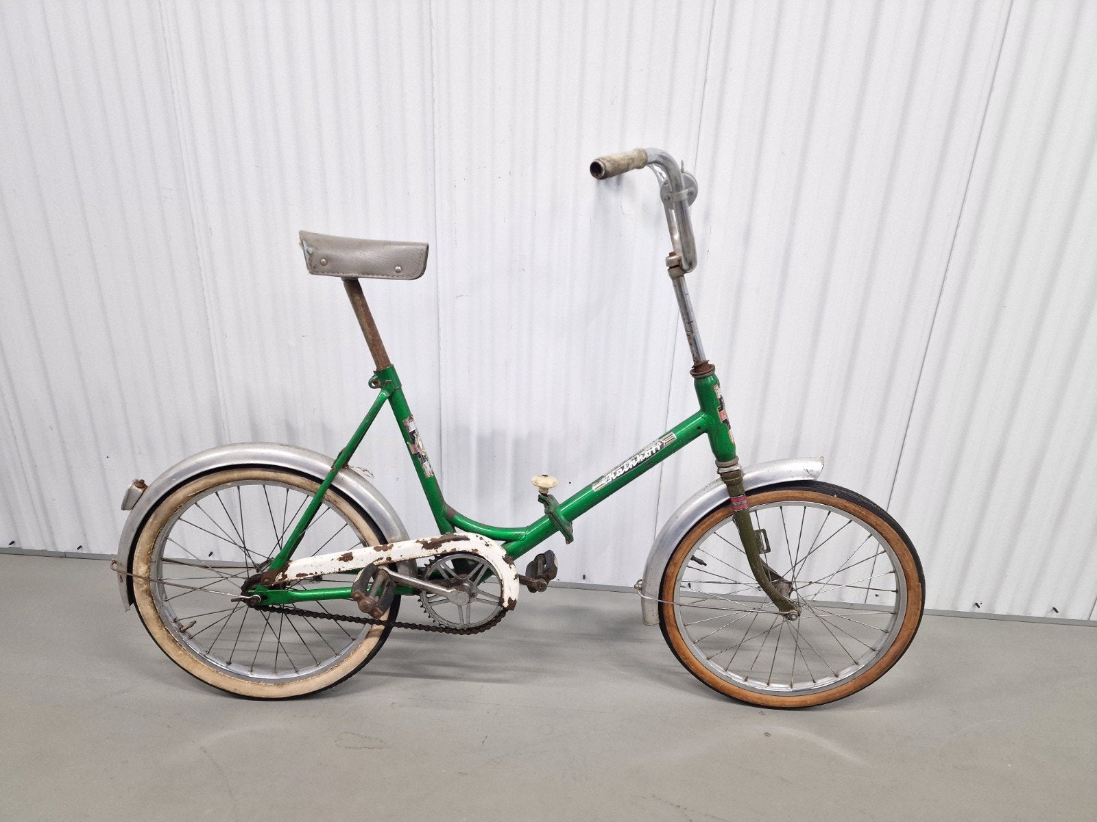 retro vouwfiets fiets, Ophalen, Gebruikt