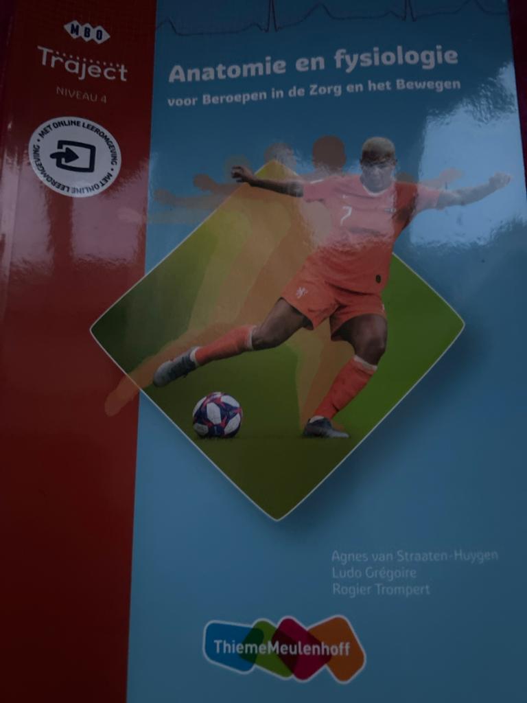 Anatomie en Fysiologie MBO Niveau 4 Zorg en Beweging, Boeken, Studieboeken en Cursussen, Ophalen of Verzenden, Beta, Nieuw, MBO