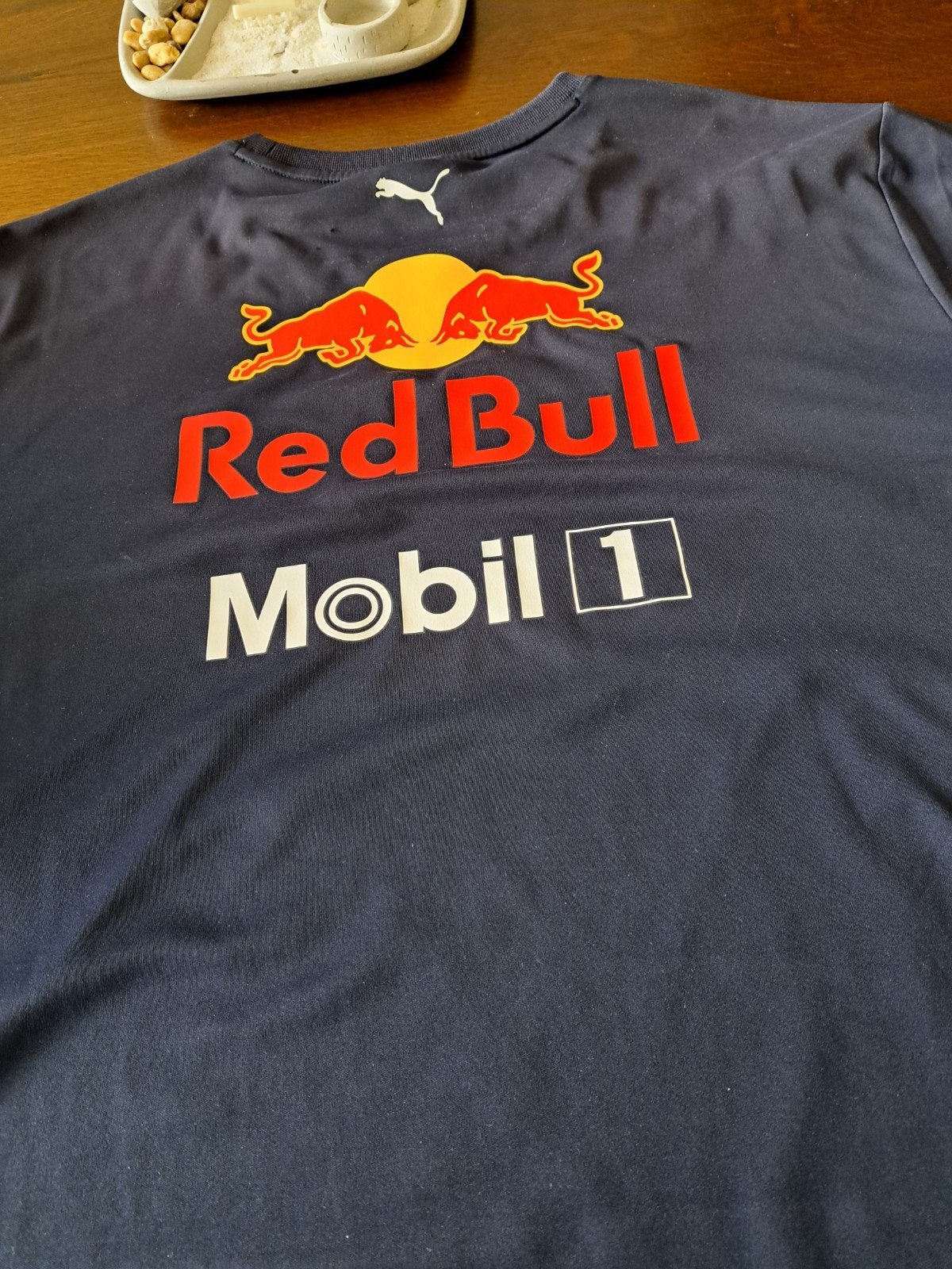 Max Verstappen Red Bull Racing Shirt XXL, Puma, Blauw, Overige maten, Ophalen of Verzenden