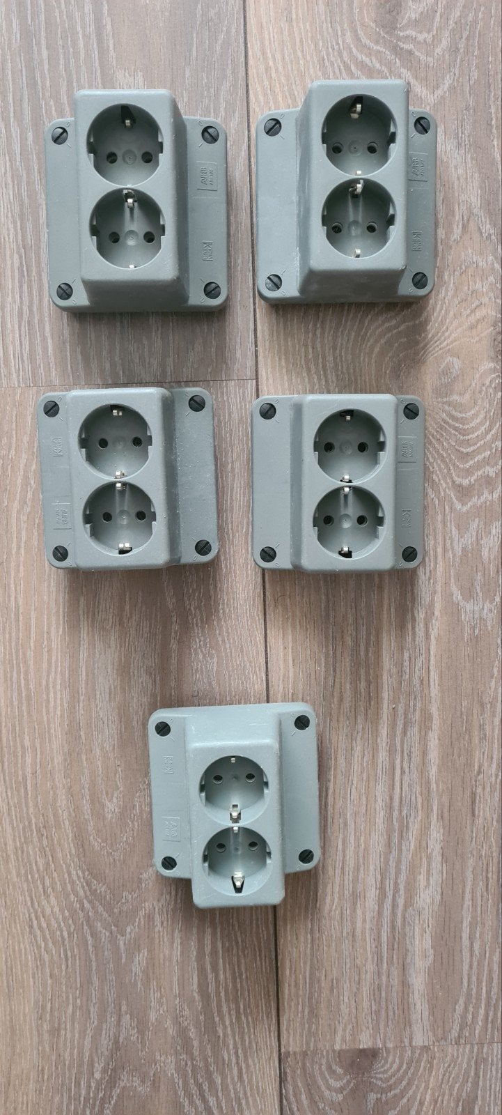 ABB hafobox  IP40 montage deksel 2- voudig stopcontacten, Ophalen of Verzenden, Nieuw, Overige typen