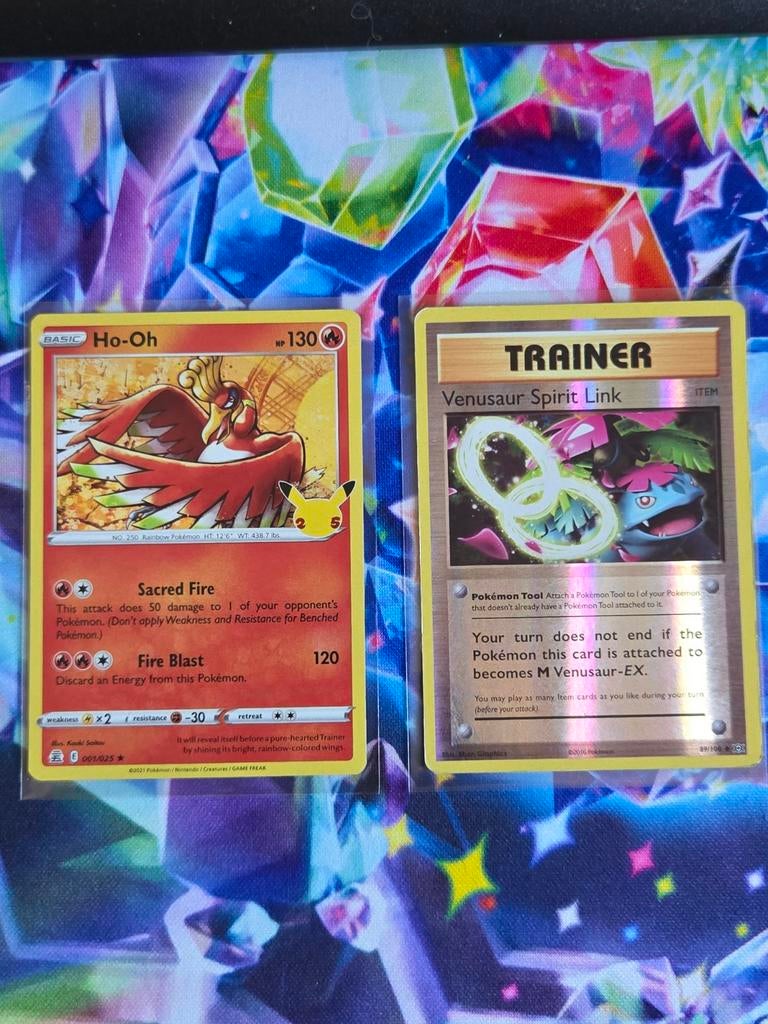 Venusaur Spirit Link & Ho-Oh, Ophalen of Verzenden, Zo goed als nieuw