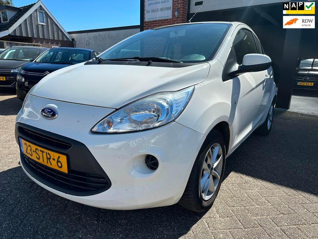 Ford Ka 1.2 Cool & Sound start/stop AIRCO-CENTRAAL-ELEC RAME, Auto's, Ford, Bedrijf, Te koop, Ka, ABS, Airbags, Airconditioning