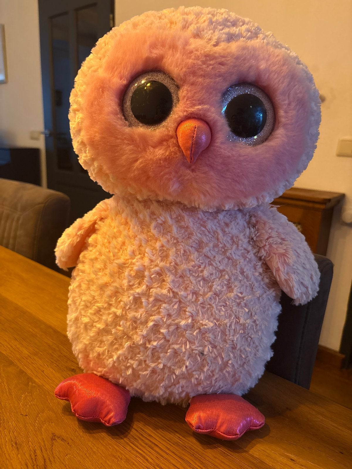 Grote Ty Beanie knuffel Pinky origineel, Kinderen en Baby's, Speelgoed | Knuffels en Pluche, Overige karakters, Overige typen