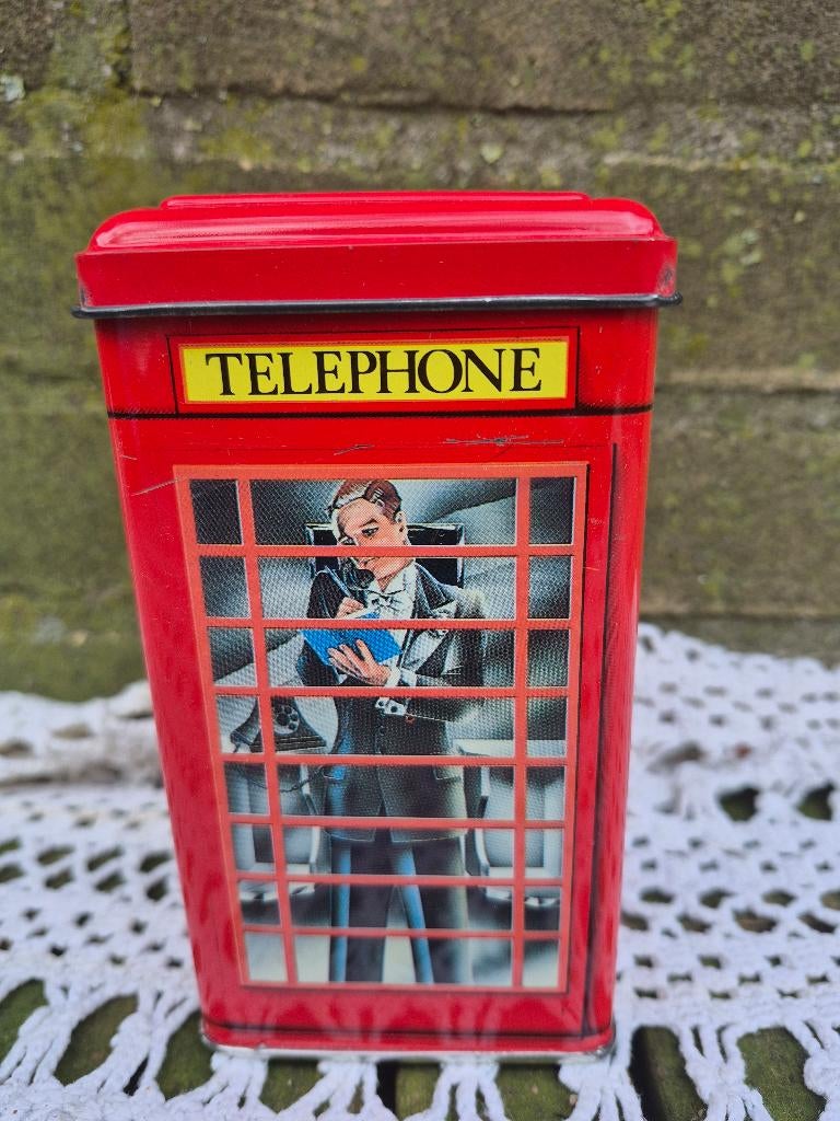 Telefoonblikje/spaarpot, Ophalen of Verzenden, Gebruikt, Overige materialen