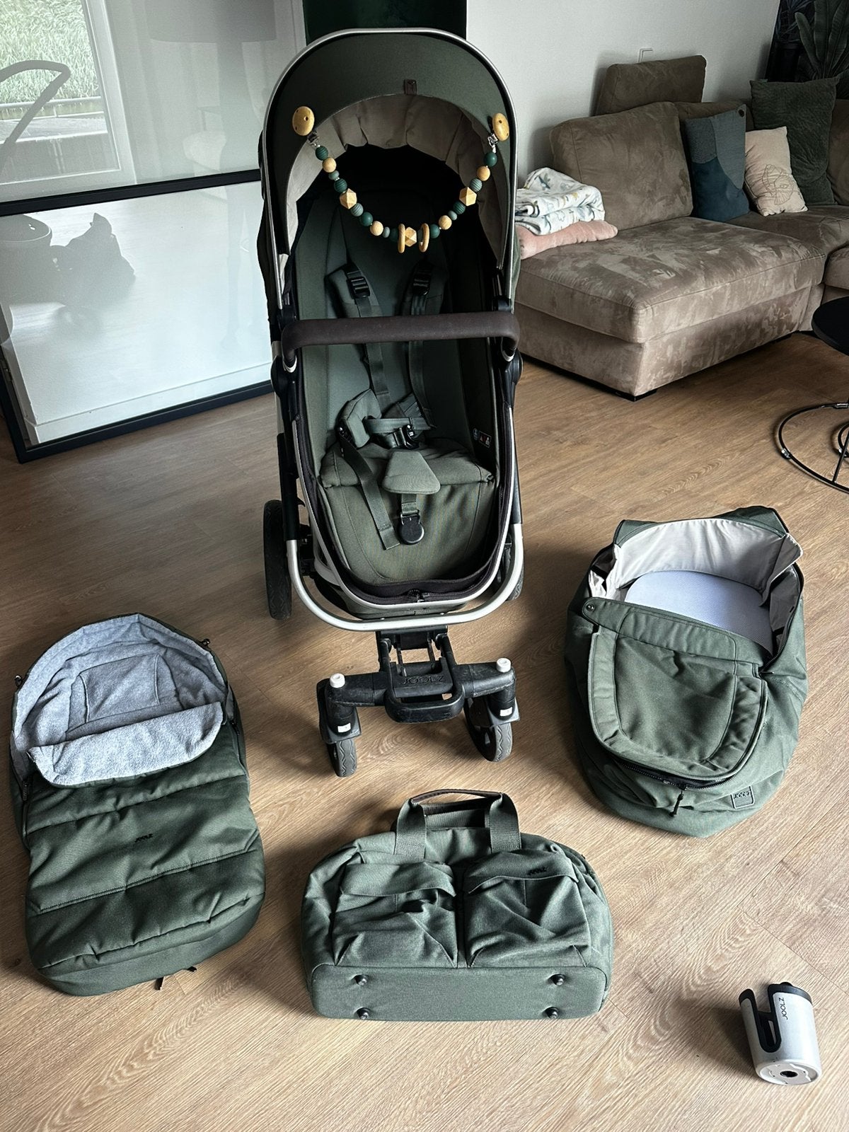 Joolz Geo² Complete Kinderwagen Set – Forest Green, Ophalen, Zo goed als nieuw, Kinderwagen, Overige merken