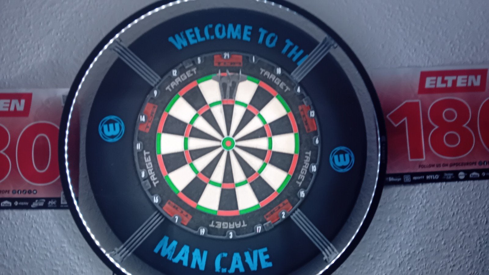 complete Dartset, Ophalen, Gebruikt, Dartbord met pijlen