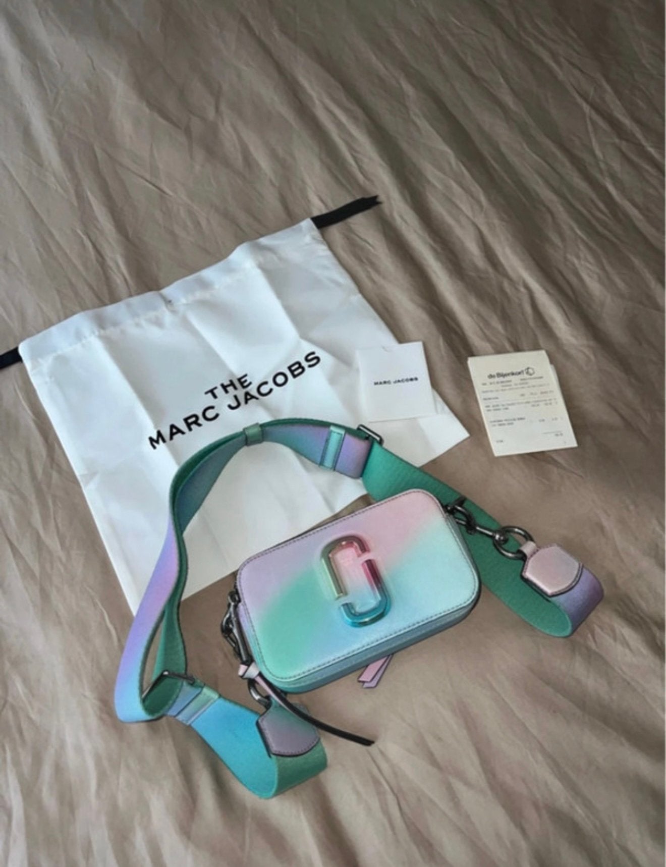 Marc Jacobs tas, Sieraden, Tassen en Uiterlijk, Tassen | Damestassen, Ophalen of Verzenden, Gebruikt, Overige kleuren, Schoudertasje