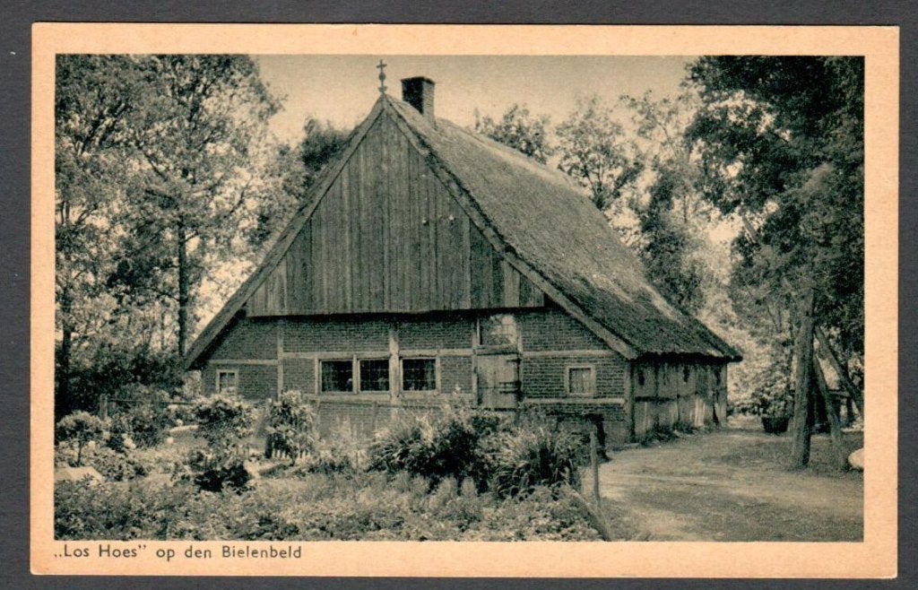 Oude ansicht - Ootmarsum - Los Hoes - op den Bielenbeld Ov., Ophalen of Verzenden, 1920 tot 1940, Ongelopen, Overijssel