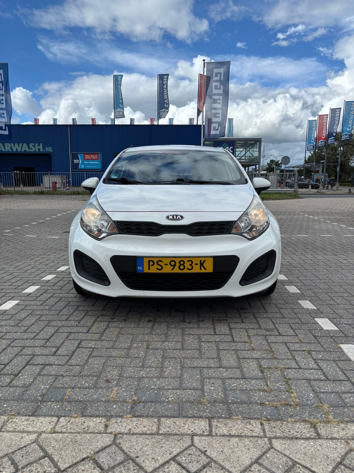 Kia Rio 1.2 I 5DRS 2011 Wit, Voorwielaandrijving, 450 kg, 4 cilinders, Handgeschakeld