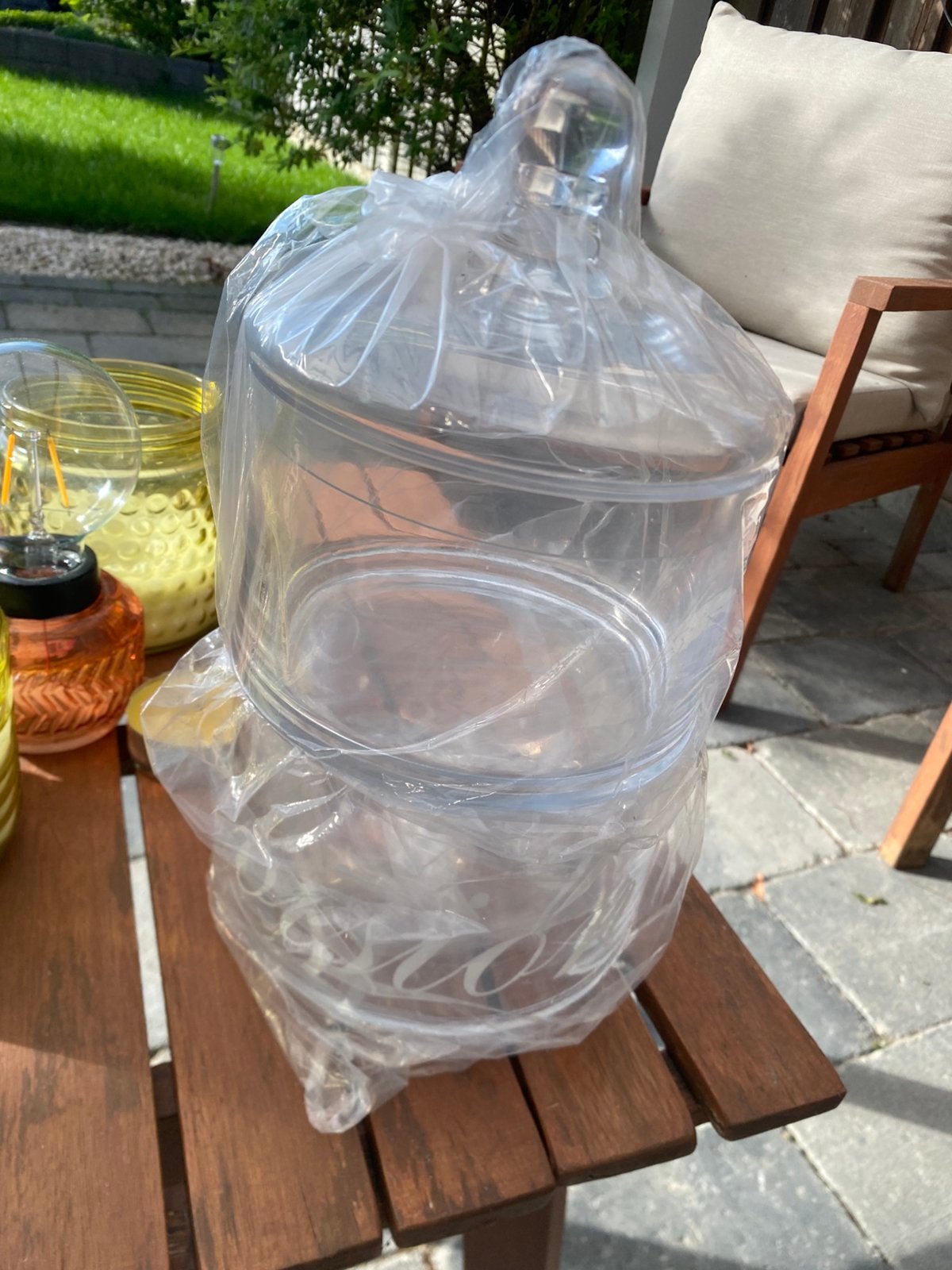 Gratis glazenpot, Ophalen, Nieuw