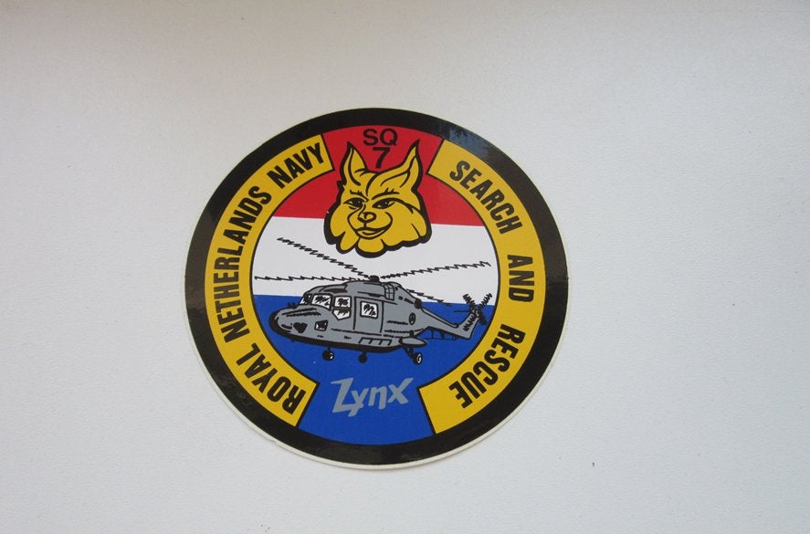 Sq7 sticker Zynx search and rescue Royal Netherlands Navy, Verzenden, Marine, Overige typen