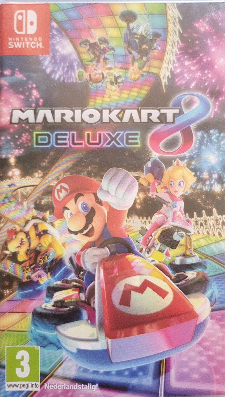 Mario Kart 8 Deluxe voor Nintendo Switch, Gebruikt, Racen en Vliegen, Ophalen of Verzenden, Eén computer