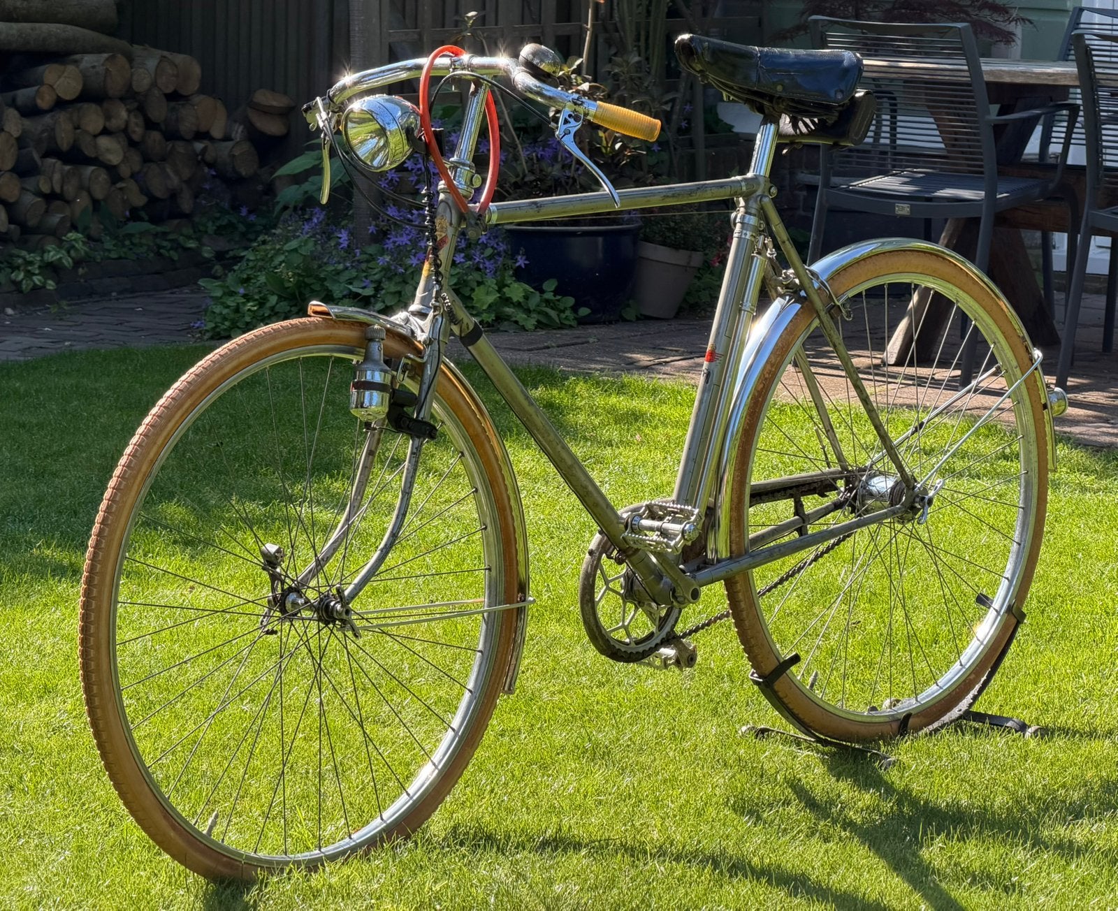Fongers SH-55 unieke oldtimer volledig gerestaureerd, 51 tot 55 cm, Ophalen of Verzenden, Velgrem, Jaren '50