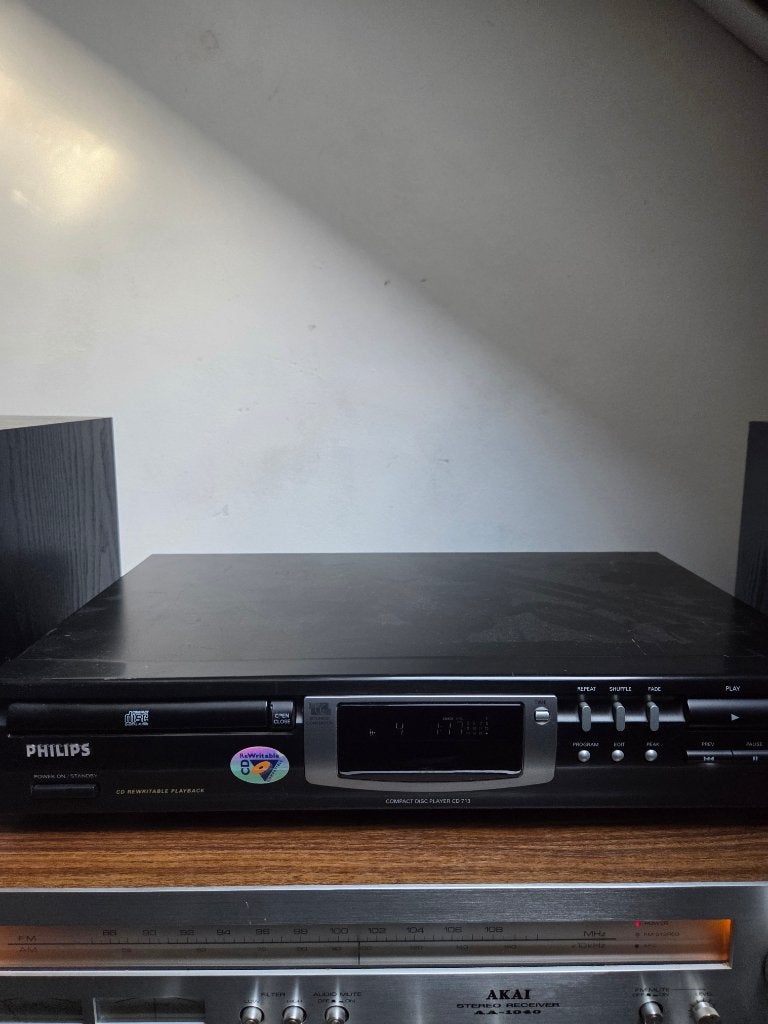 Phillips CD 713 CD speler, Ophalen, Zo goed als nieuw, Philips