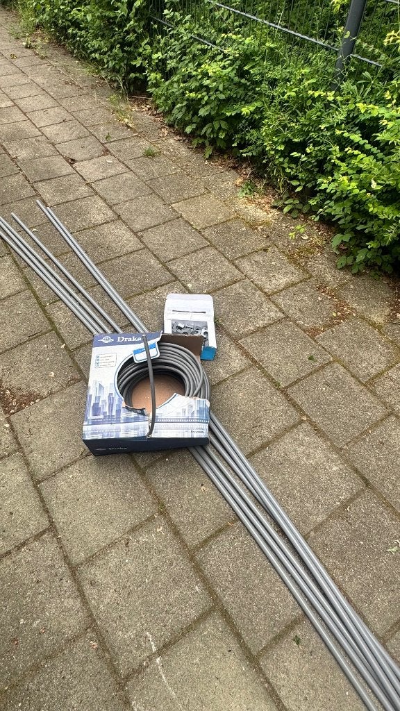 Stroomkabel, klemmen en buizen, Ophalen, Nieuw, Kabel of Snoer