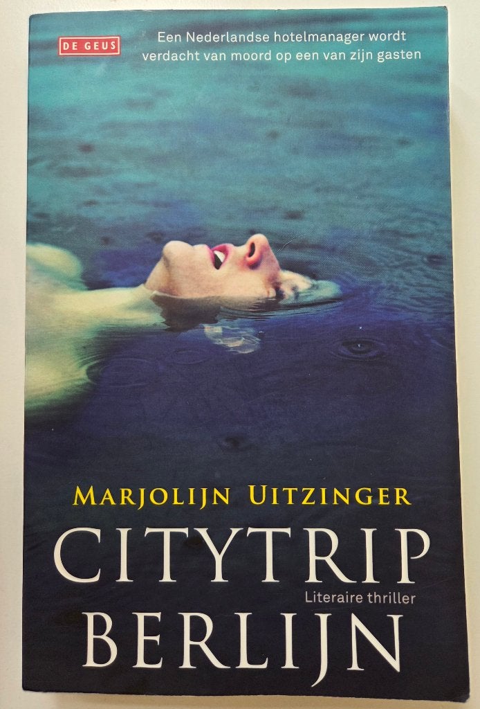 Citytrip Berlijn - Marjolijn Uitzinger (NL thriller), Verzenden, Zo goed als nieuw, Marjolijn Uitzinger, Nederland