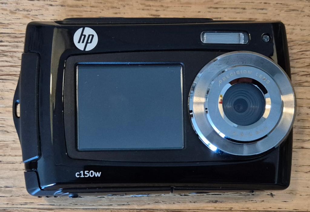 HP Digital Camera c150w - Waterdichte Compact Camera, Audio, Tv en Foto, Fotocamera's Digitaal, Ophalen, Gebruikt, Compact, HP