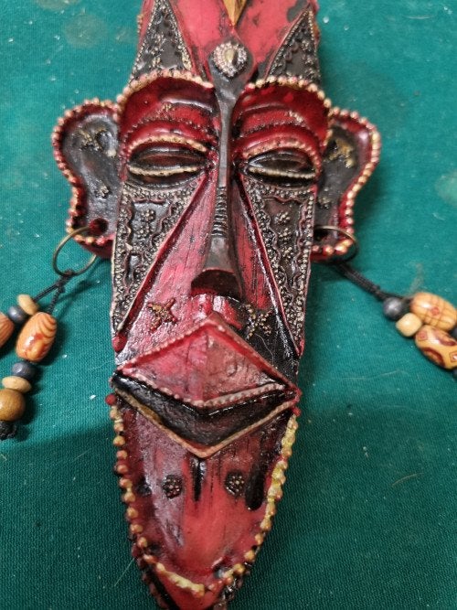 masker afrikaans hout, Ophalen of Verzenden, 'T Olde Gre-j, Info@toldegrej.nl, Endepoelstraat 20f Didam