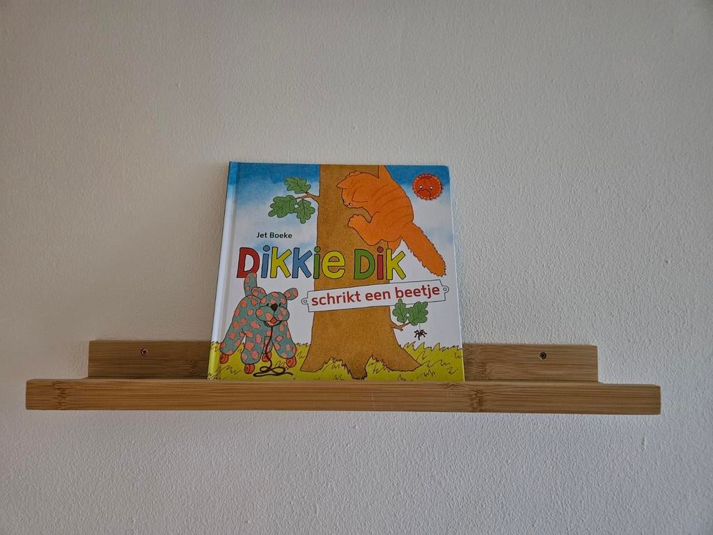 Boekenplank/fotowandplank bamboe nieuw, Ophalen, Nieuw