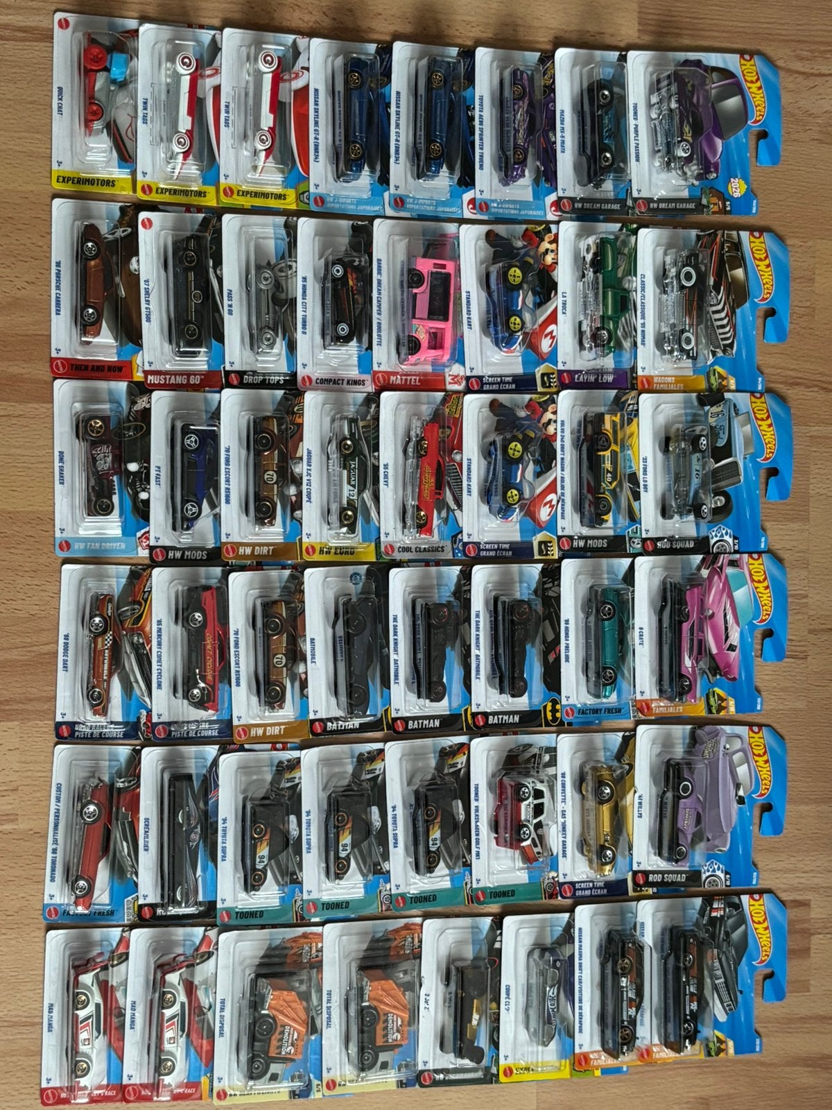 Lot van 48 HotWheels. STH en TH, Ophalen of Verzenden, Zo goed als nieuw, Auto