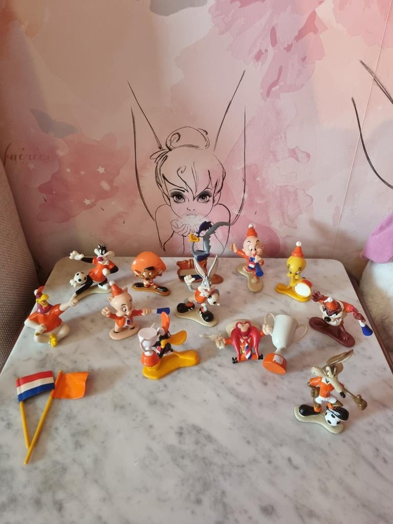 Looney Tunes Figuren - Voetbal Thema Collectie, Ophalen of Verzenden