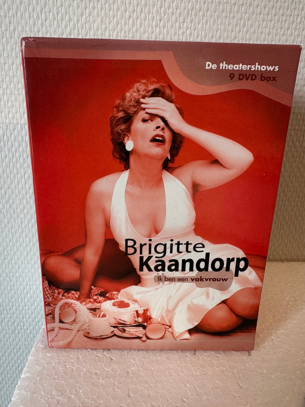 Brigitte Kaandorp 9 shows dvd box, Ophalen of Verzenden, Gebruikt