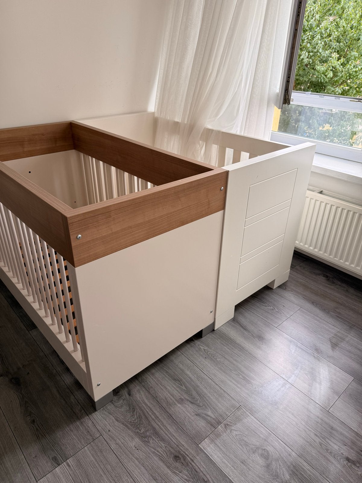 2 ledikantjes - vandaag ophalen voor €80, Ophalen, Gebruikt