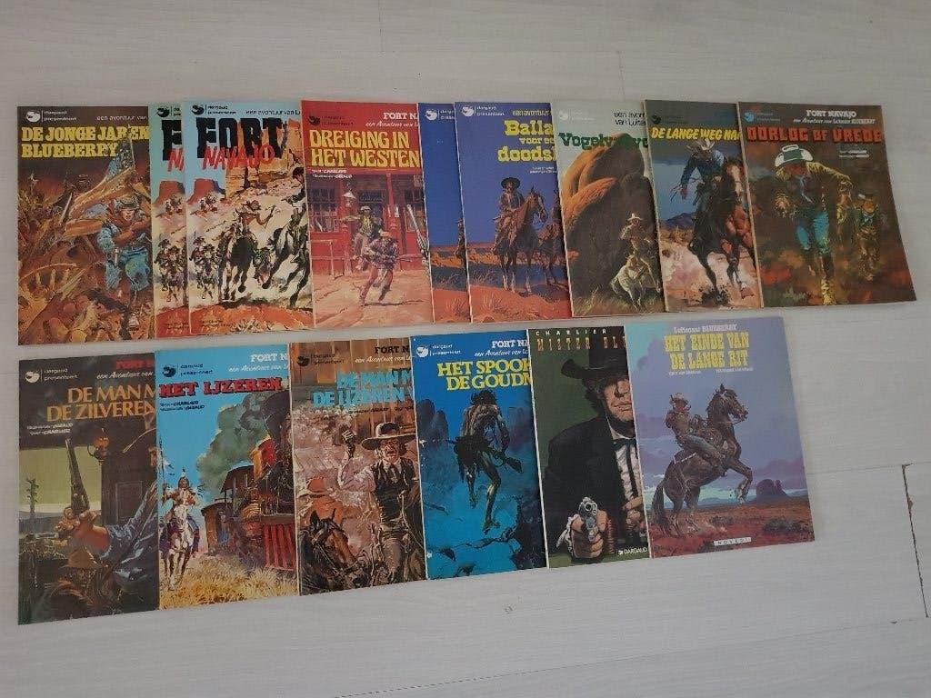 13 x Blueberry, Boeken, Meerdere stripboeken, Ophalen of Verzenden, Gelezen, Jean-Michel Charlier