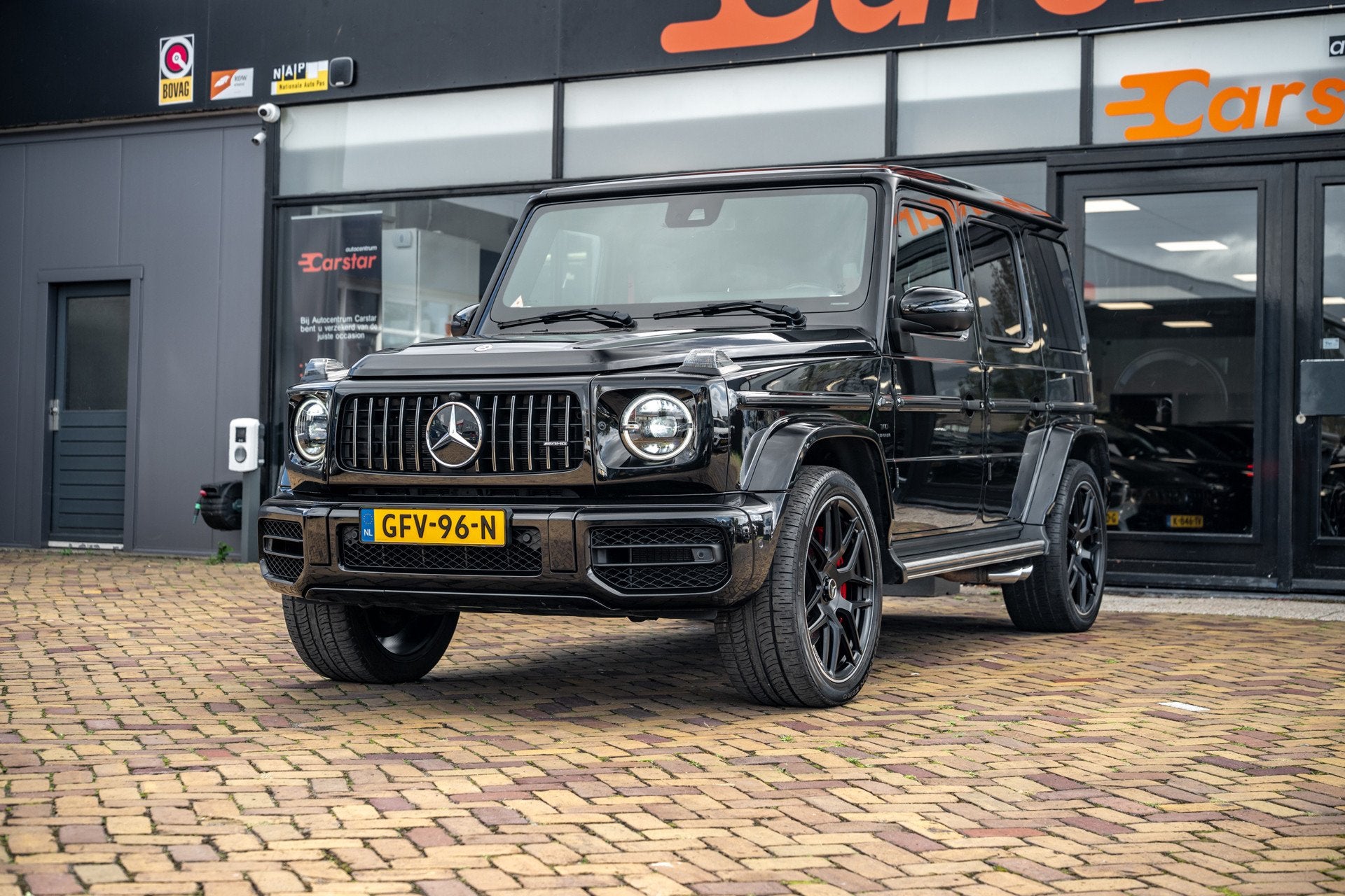 Mercedes-Benz G-klasse 63|Night pakket|Superieur interieur|T, Dealer onderhouden, G-Klasse, Adaptive Cruise Control, Zwart