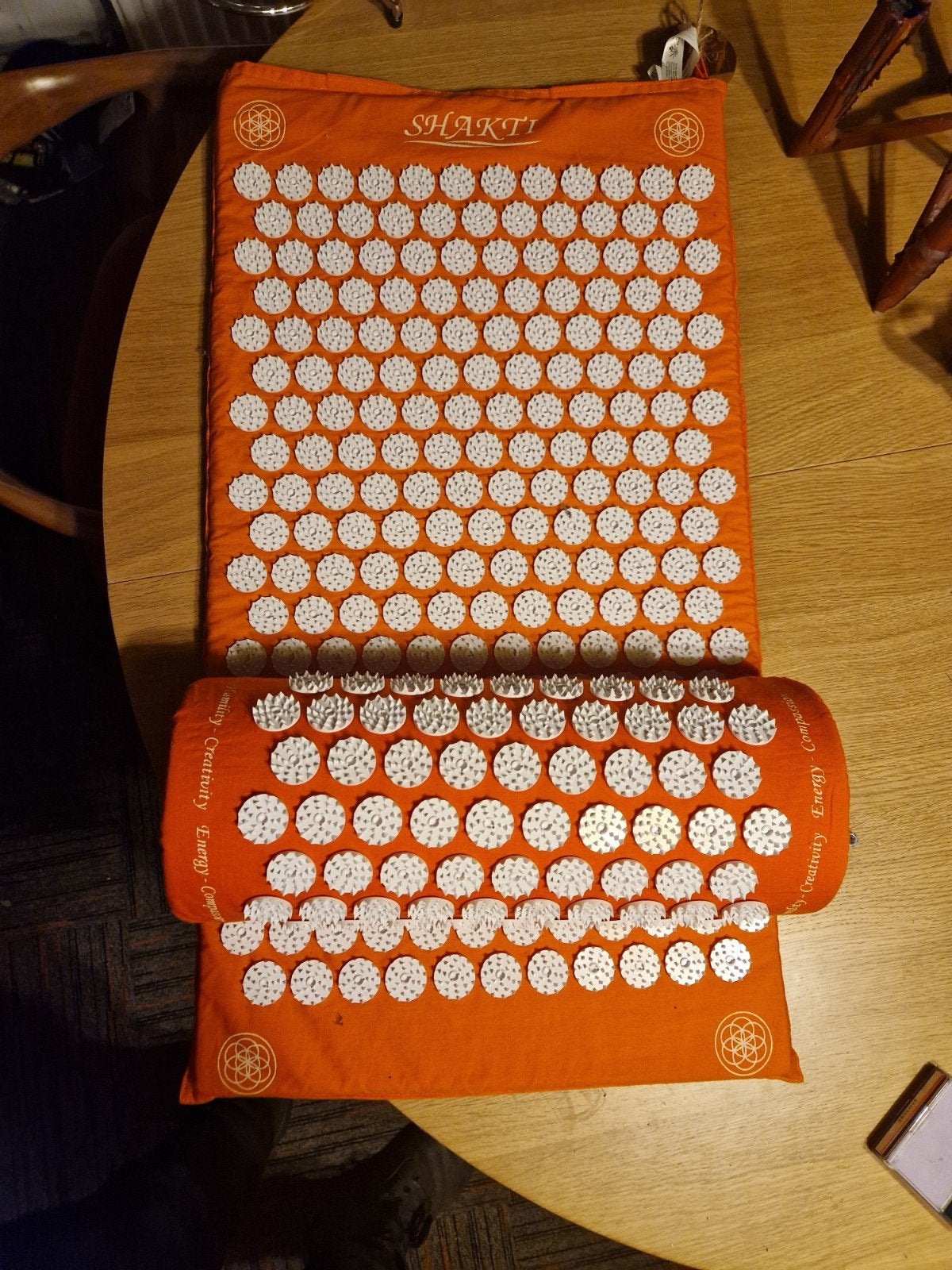Shakti Mat en Kussen Set - Acupressuur voor Ontspanning, Ophalen of Verzenden, Gebruikt, Overige typen