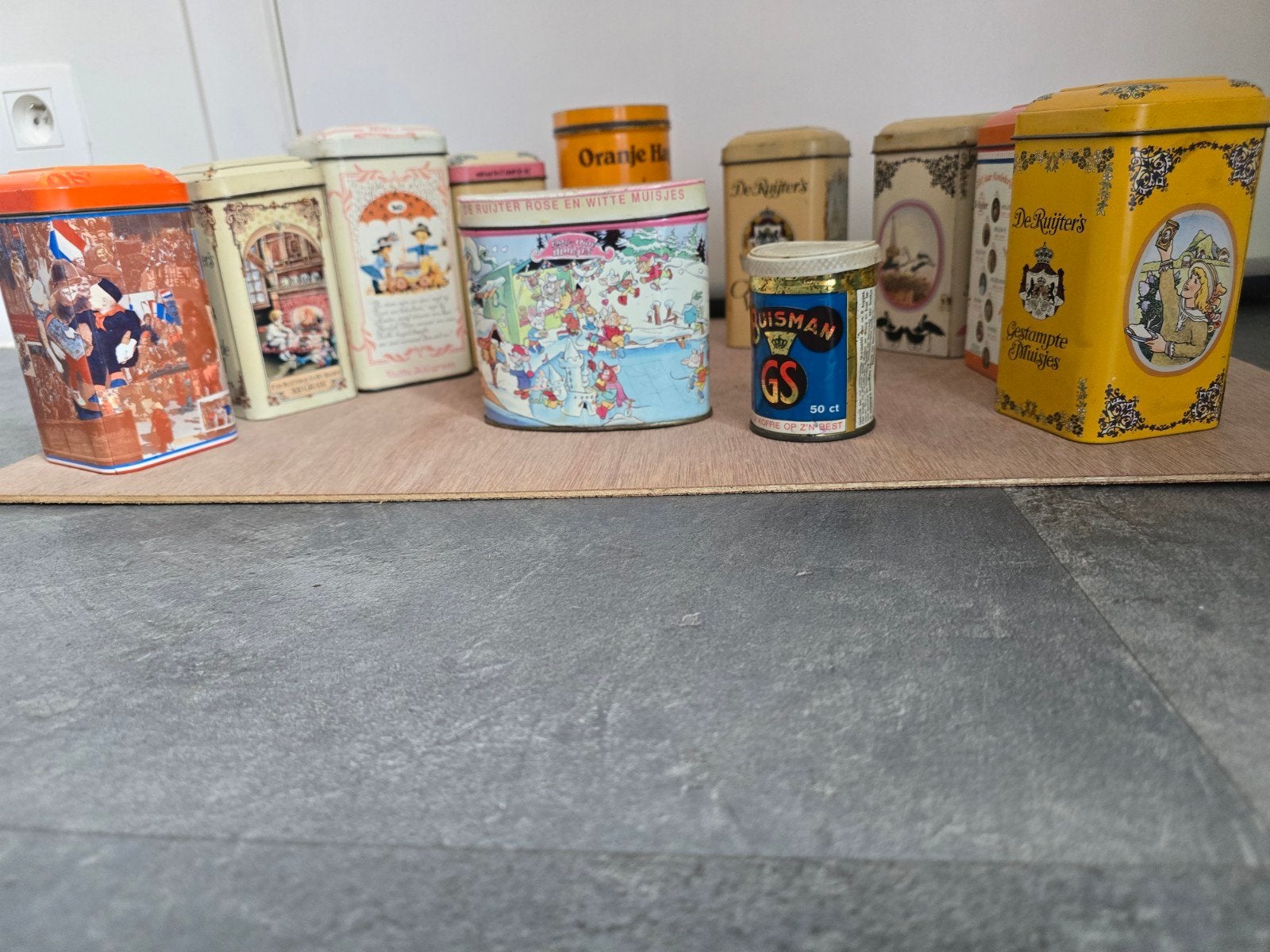 Verzameling nostalgische blikken, Ophalen of Verzenden