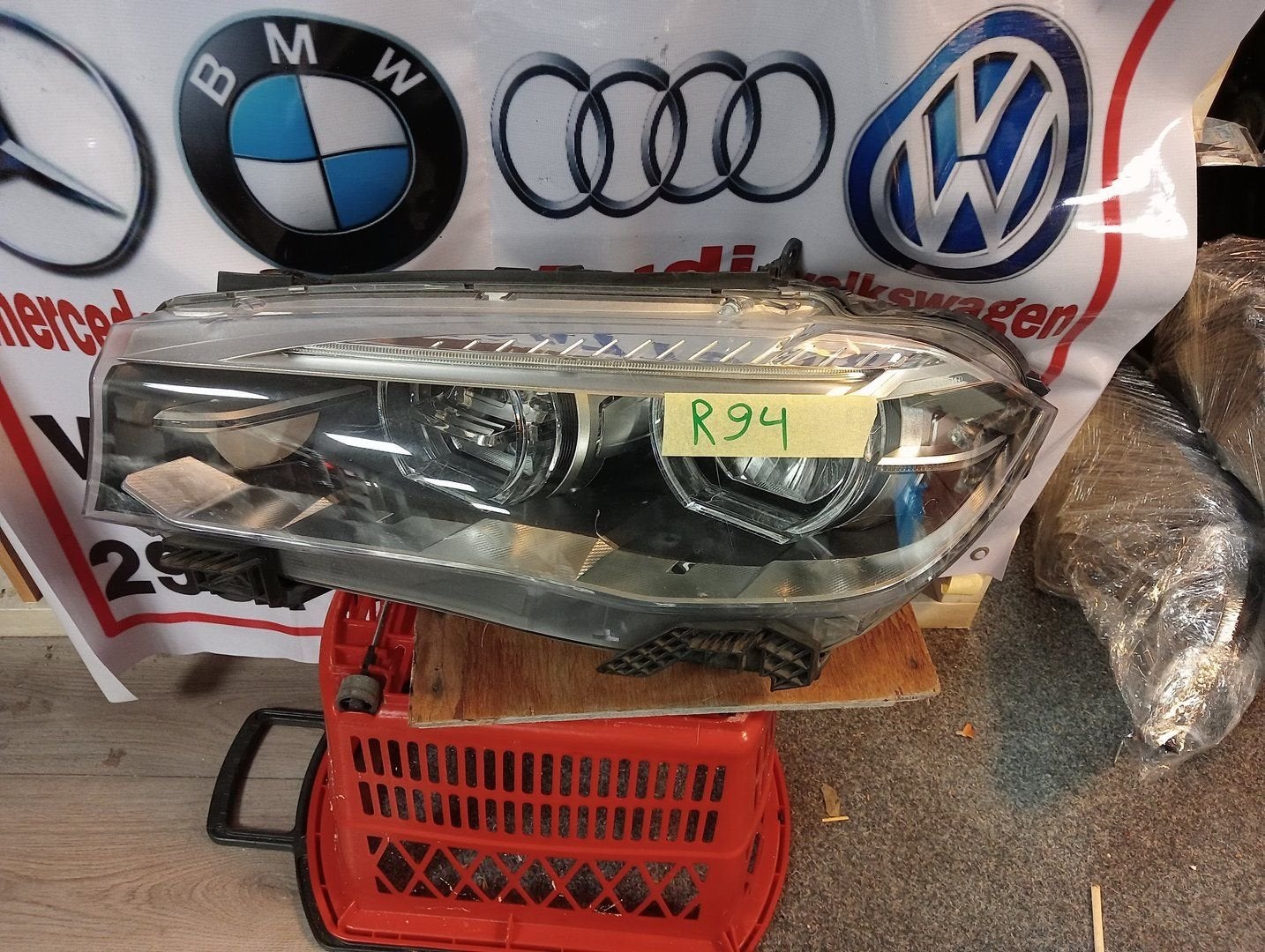 Koplamp xenon origineel BMW X5 F15 7442647, Auto-onderdelen, Gebruikt, -, -, Ophalen of Verzenden