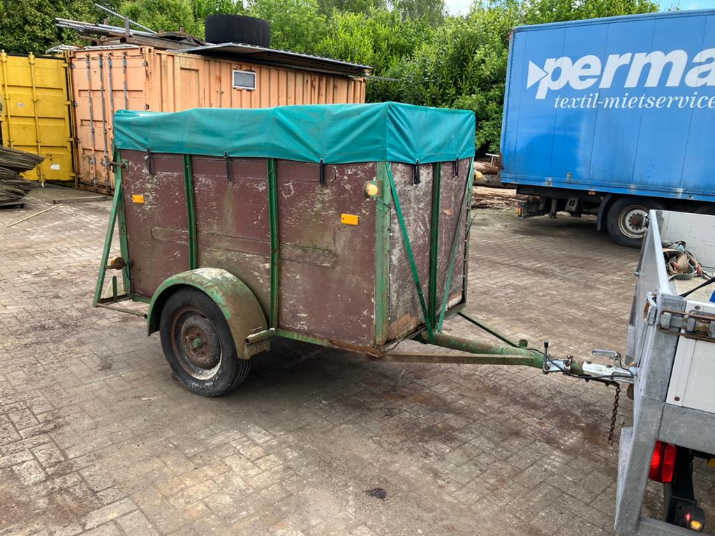 Lesscher Veewagen - Origineel, 51 jaar oud, opknapper, Dieren en Toebehoren, Ophalen, Gebruikt