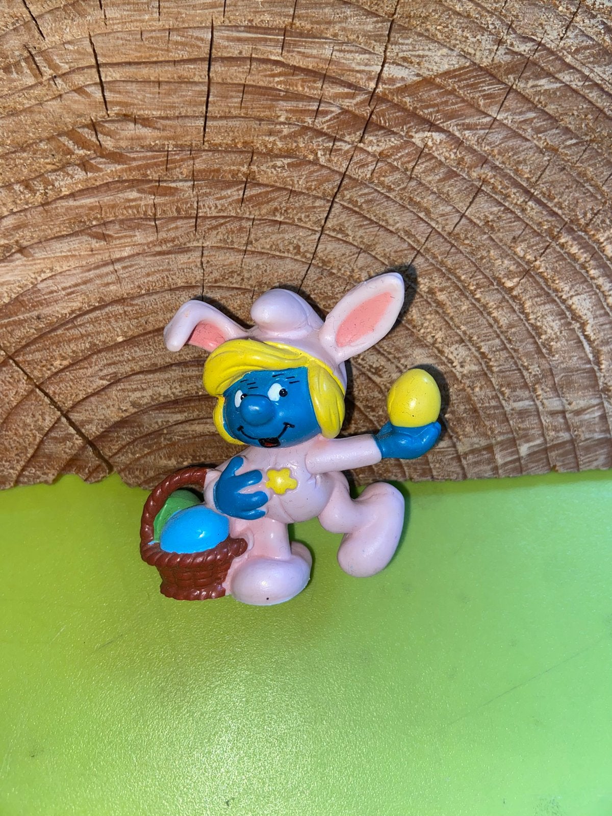 Smurfen smurf paashaas smurfin, Ophalen of Verzenden, Zo goed als nieuw