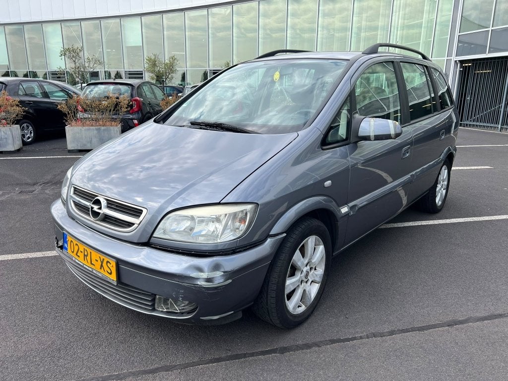 Opel Zafira 1.8-16V Maxx (bj 2005), Auto's, Gebruikt, 4 cilinders, Origineel Nederlands, Bedrijf