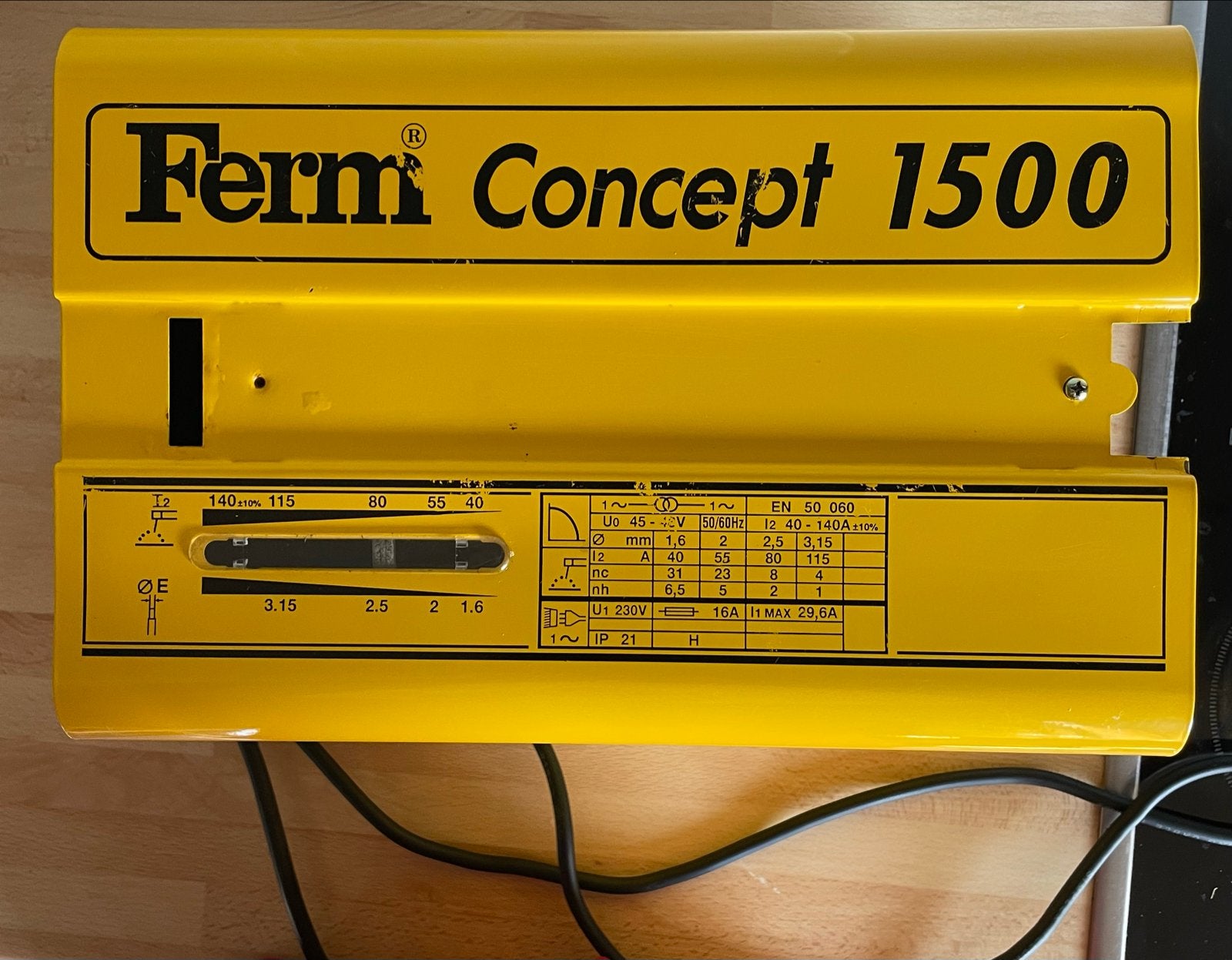Ferm Concept 1500 Lasapparaat - Robuust & Compleet, Doe-het-zelf en Verbouw, Gereedschap | Lasapparaten, Ophalen, Nieuw, Minder dan 150 ampère