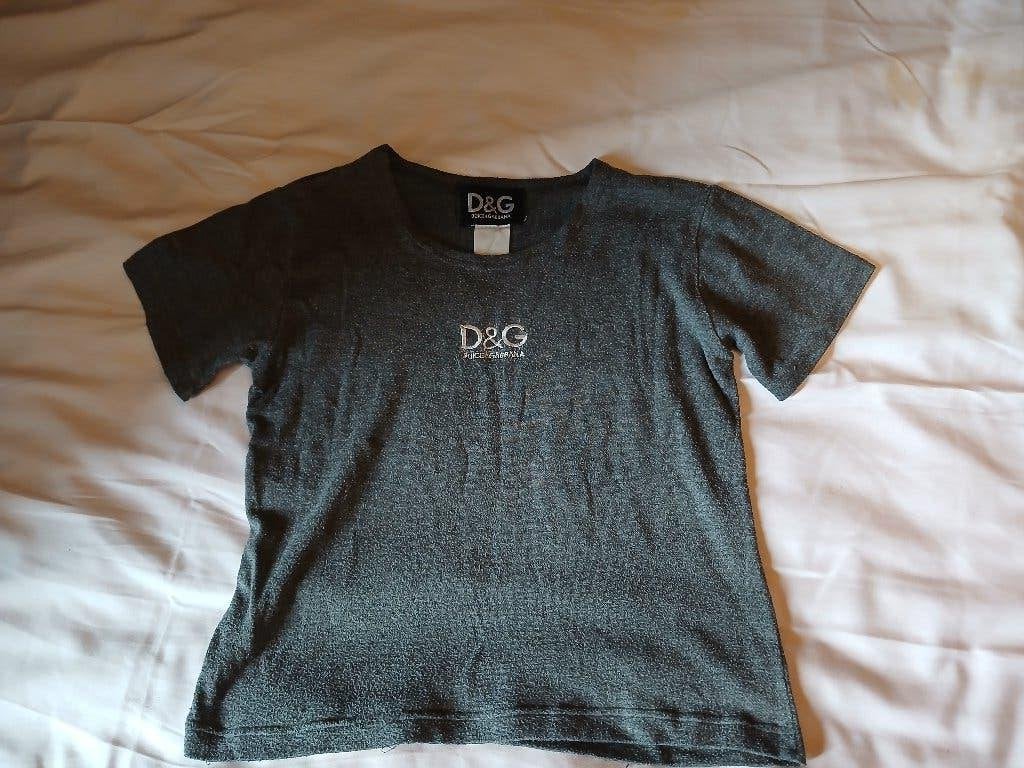 grijs T-shirt van Dolce E Gabbana mt L ?, Dolce & Gabbana, Maat 42/44 (L), Ophalen of Verzenden, Zo goed als nieuw
