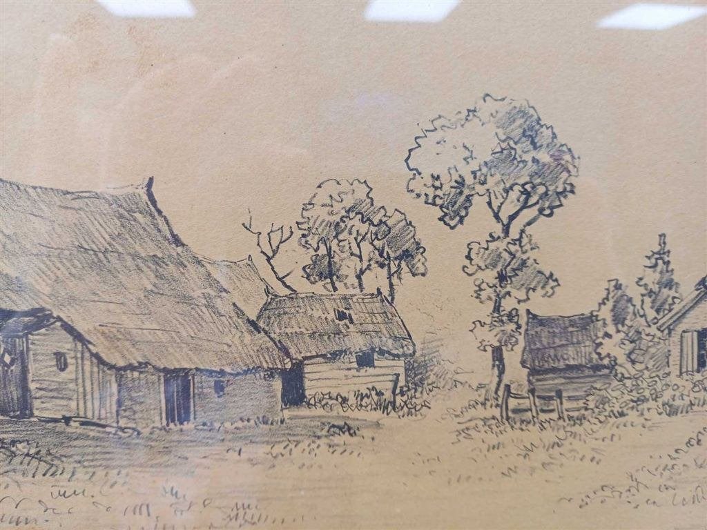 Oprent van het platteland/ boerderij 39788, Ophalen of Verzenden, Voor 1920, Ongelopen, Drenthe