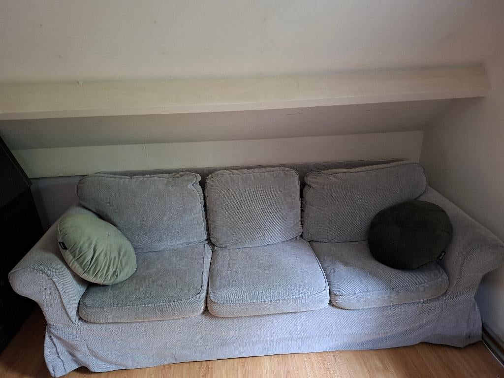 3-zitsbank (IKEA Ektorp serie), Huis en Inrichting, Banken | Bankstellen, Ophalen, Gebruikt, 3-zitsbank, Driepersoons