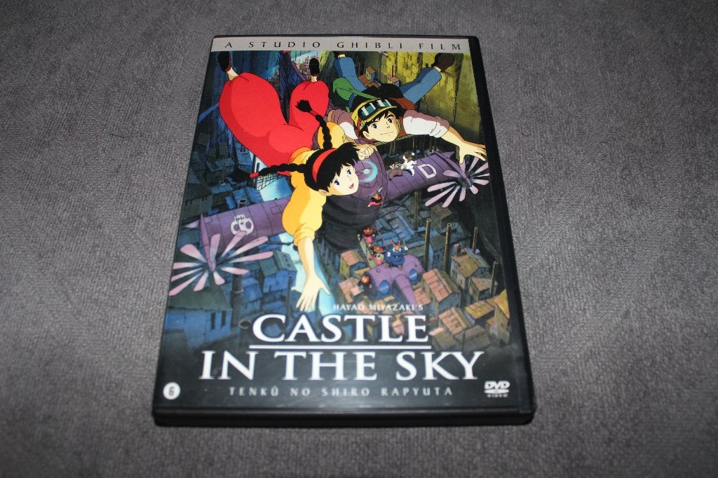 DVD Castle in the Sky, Gebruikt, Tekenfilm, Anime (Japans), Ophalen of Verzenden
